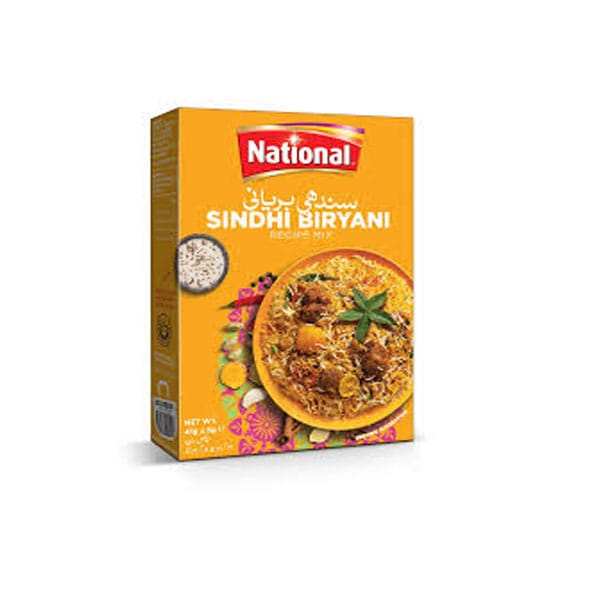National-sindhi-biryani-masala.jpg National Sindhi Biryani Masala 70g x2 | Authentic Pakistani Spice Mix | Flavorful Biryani - Image 1