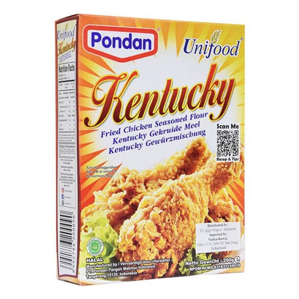 Pondan-kentucky-unifood.jpg Pondan Kentucky Unifood | Instant Fried Chicken Seasoning Mix | Crispy & Flavorful - Image 1