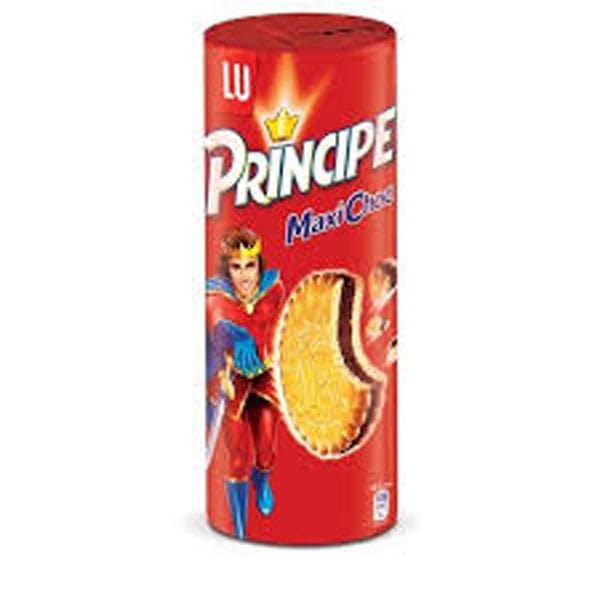 Principe-maxi-choco-biscuit.jpg Principe Maxi Choco Biscuit 250g | Chocolate-Filled Biscuits | Sweet & Crunchy Snack - Image 1