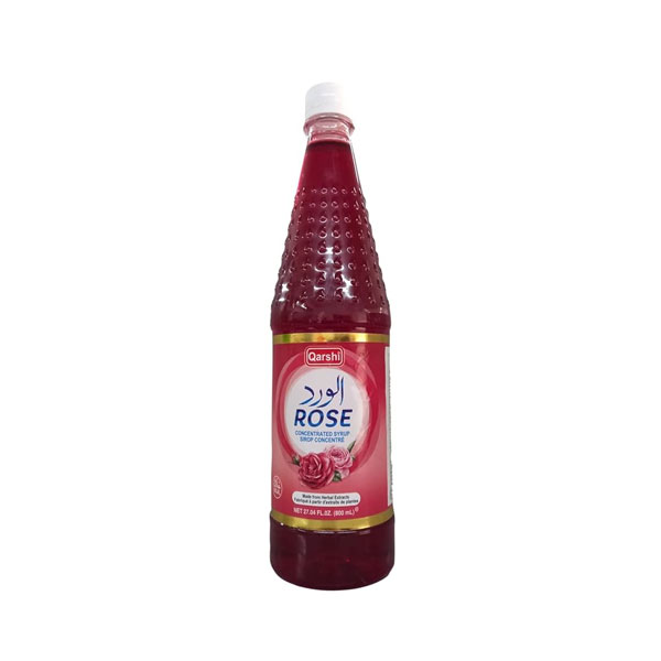 Qarshi-rose.jpg Qarshi Rose Syrup | Refreshing Herbal Drink | 750ml Bottle - Image 1