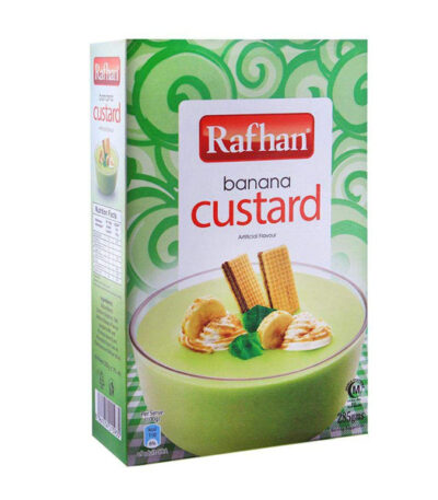 Rafhan Banana Custard Powder – Pakistani Dessert Mix