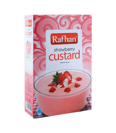 Rafhan Strawberry Custard Powder – Pakistani Dessert Mix