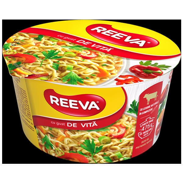 Reeva-beef-flavour.jpg Reeva Beef Flavour Instant Noodles | Quick & Savory Asian Noodles | Instant Meal - Image 1