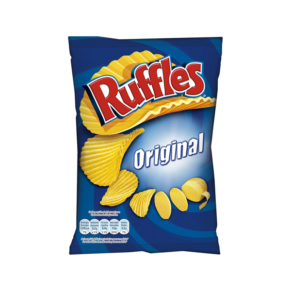 Ruffles-original.jpg Ruffles Original – Crunchy & Classic Potato Chips Snack - Image 1