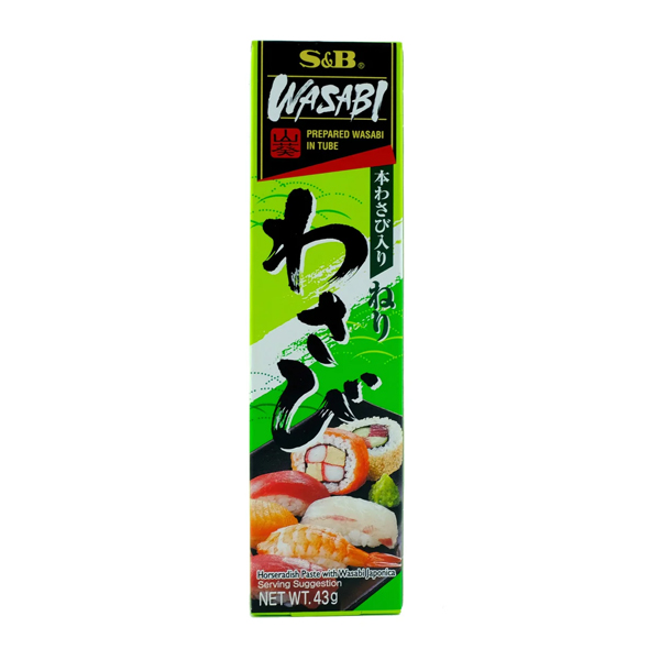SB-select-wasabi-Tube.jpg S&B Select Wasabi Tube – Premium Japanese Wasabi Paste for Sushi & Dishes - Image 1