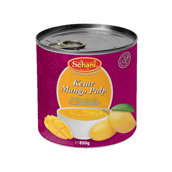 Schani-Mango-Pulp Schani Mango Pulp | Premium Mango Puree | 850g Pack - Image 1