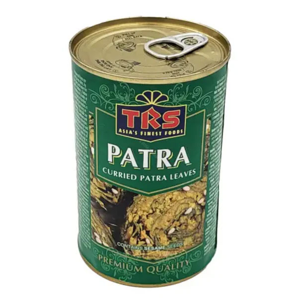 TRS-patra-leaves.jpg TRS Patra Leaves | Ready-to-Use Indian Colocasia Leaves | 200g Pack - Image 1