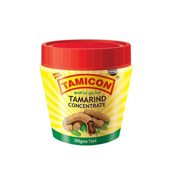 Tamicon-tamarind.jpg Tamicon Tamarind | Natural Tamarind Pulp | 200g / 500g Pack - Image 1