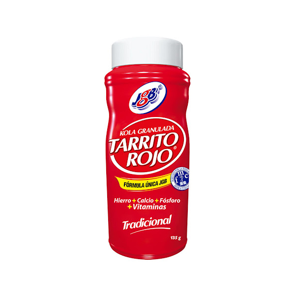 Tarrito-rojo.jpg Tarrito Rojo 135g – Instant Energy Powder with Vitamins & Iron for Strength & Vitality - Image 1