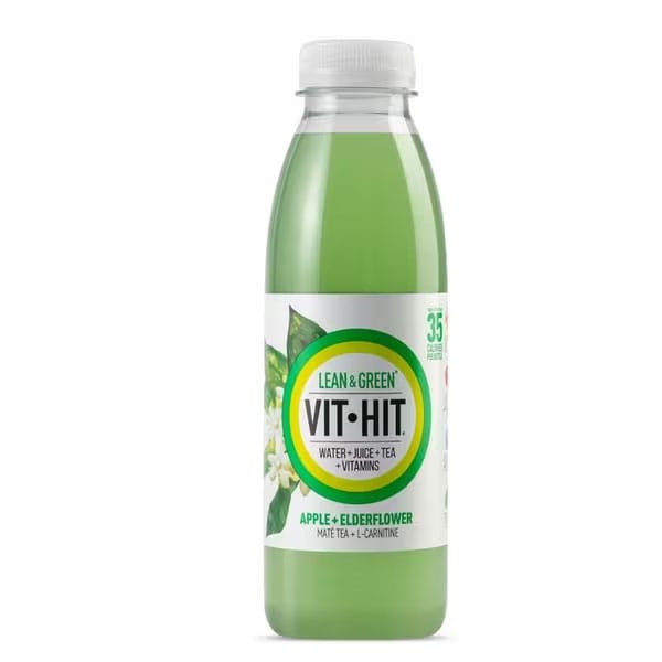 Vit-Hit-Lean-and-Green-2.75.jpg Vit-Hit Lean and Green 500ml | Functional Vitamin Drink | Refreshing & Healthy Beverage - Image 1