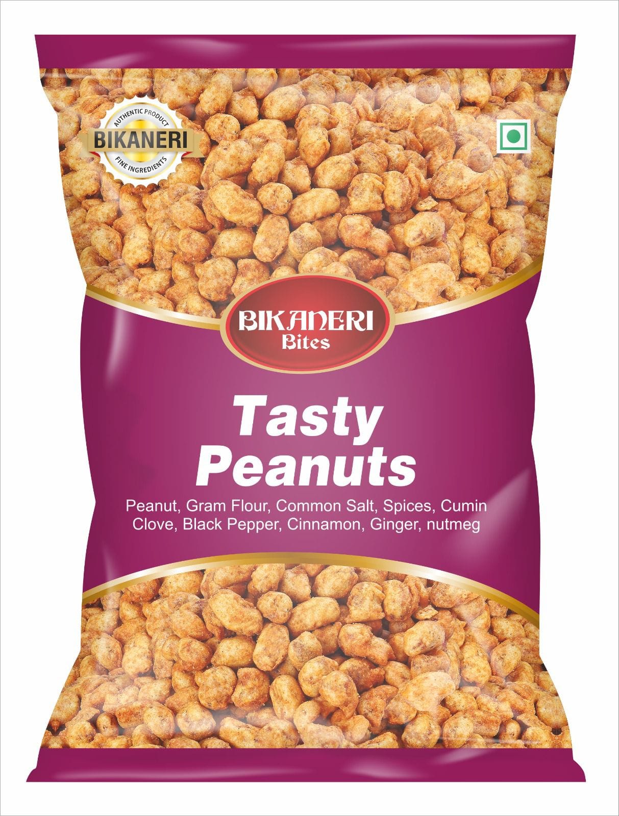 WhatsApp-Image-2025-09-11-at-23.01.56-2.jpeg Bikaneri Bites Tasty Peanuts 300g | Crunchy & Spicy Roasted Snack | Protein-Rich Munch - Image 1
