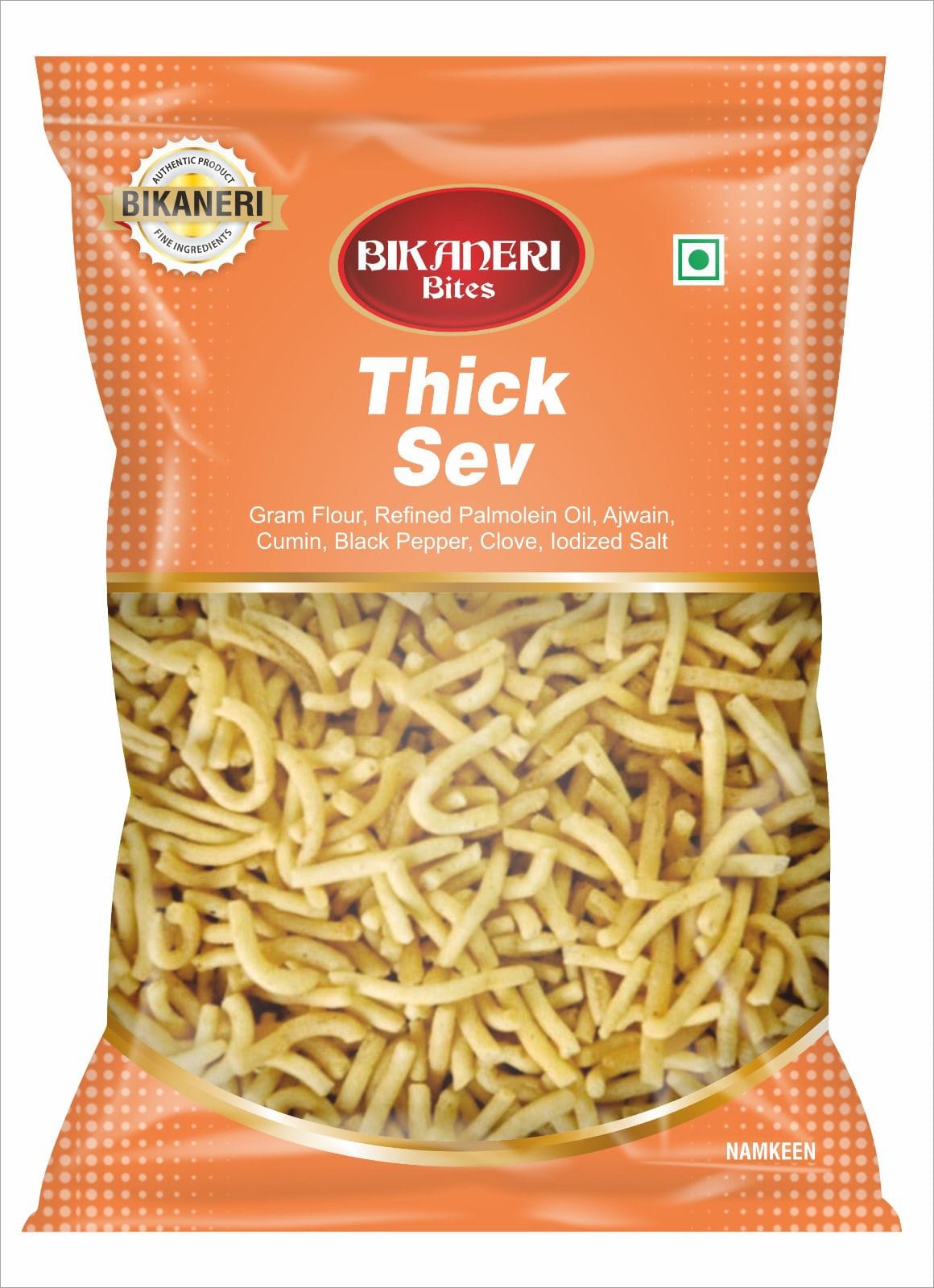 WhatsApp-Image-2025-09-11-at-23.01.56-3.jpeg Bikaneri Bites Thick Sev 300g | Crunchy Gram Flour Snack | Authentic Indian Taste - Image 1