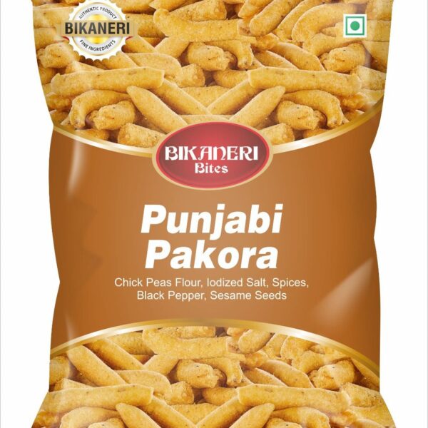 Bikaneri Bites Punjabi Pakora 300g | Crunchy & Spicy Gram Flour Snack | Authentic North Indian Taste
