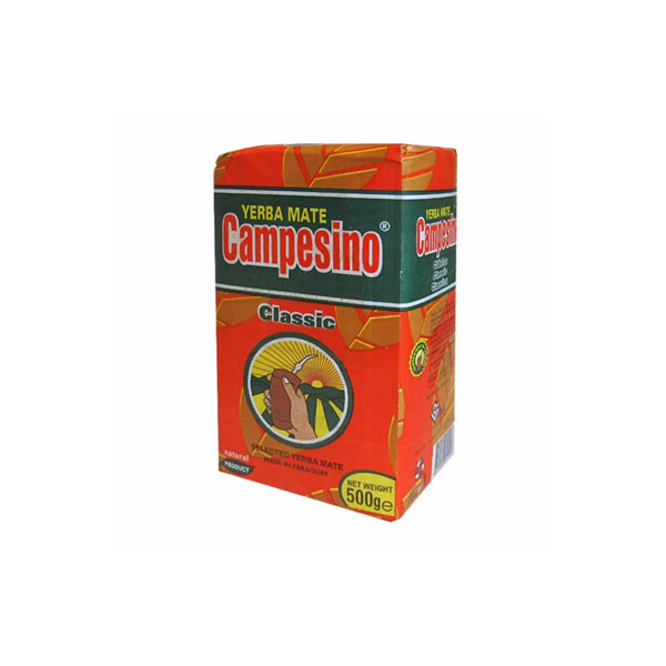 Yerba-mate-campesino-clasica.jpg Yerba Mate Campesino Clásica | Traditional Herbal Yerba Mate | 500g Pack - Image 1