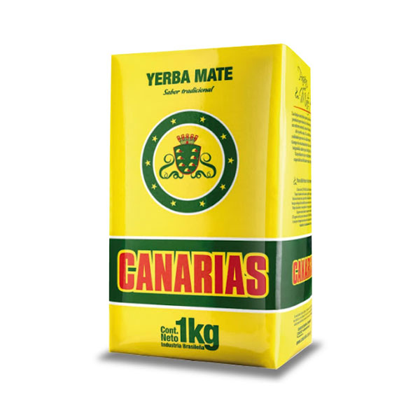 Yerba-mate-canarias-1kg.jpg Yerba Mate Canarias 1kg | Premium Herbal Tea for Traditional Mate | Authentic Flavor - Image 1