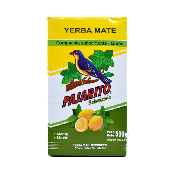 Yerba-mate-pajarito-saborizada.jpg Yerba Mate Pajarito Saborizada | Flavored Paraguayan Yerba Mate | 500g Pack - Image 1