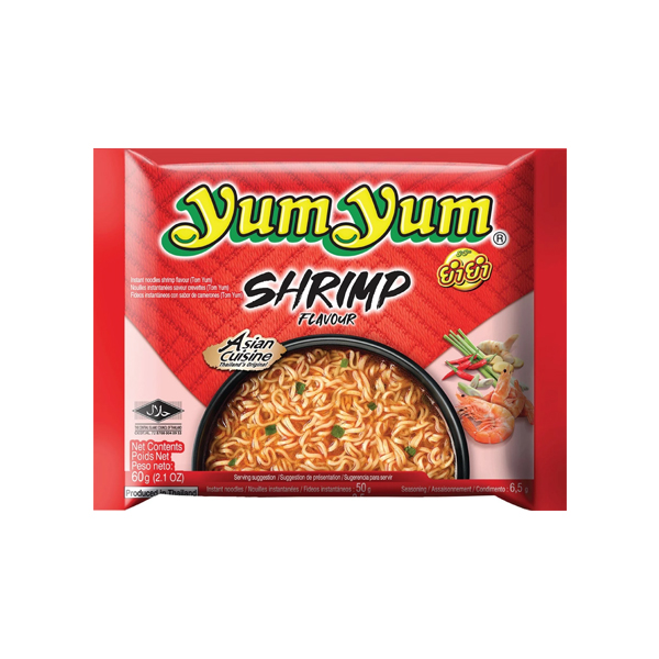 Yum-Yum-Shrimp-noodles.jpg Yum Yum Shrimp Noodles – Quick & Flavorful Thai-Style Instant Noodles - Image 1