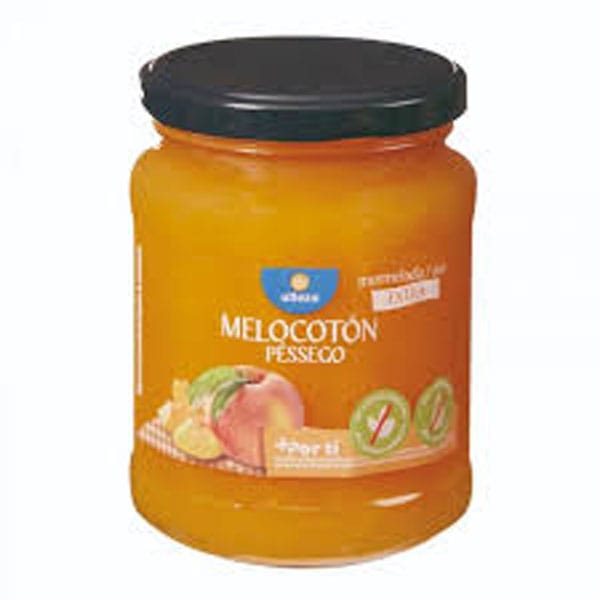 alteza-melocoton-pessego.jpg Alteza Melocotón / Pêssego 350g | Peach Jam | Sweet & Fruity Spread - Image 1