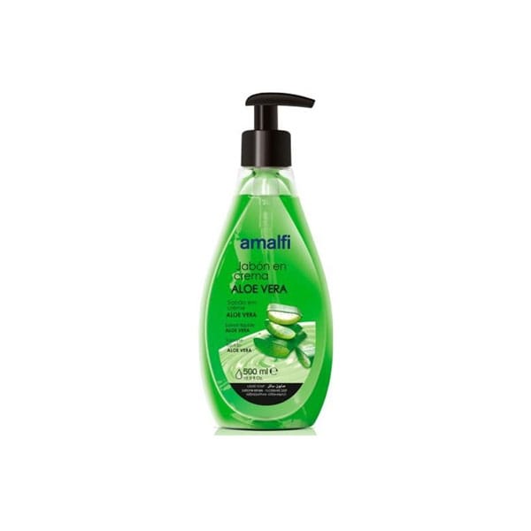 amalfi-jabon-aloe-vera-500-ml-1.50-euro.jpg Amalfi Jabón Aloe Vera 500ml | Liquid Bath Soap | Moisturizing & Soothing Care - Image 1