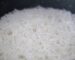 Basmati Rice in Spain - close-up of fluffy cooked long-grain basmati rice