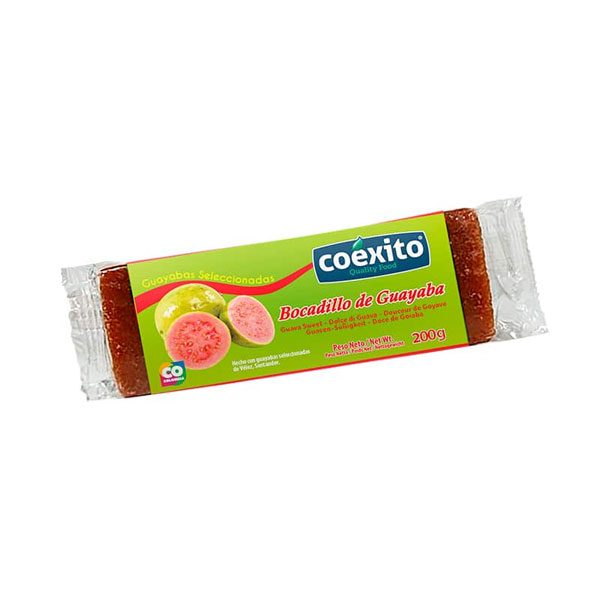 coexito-bocadillos-bocadillo-de-guayaba.jpg Coexito Bocadillos – Bocadillo de Guayaba | Sweet Guava Fruit Paste | Traditional Latin American Snack - Image 1