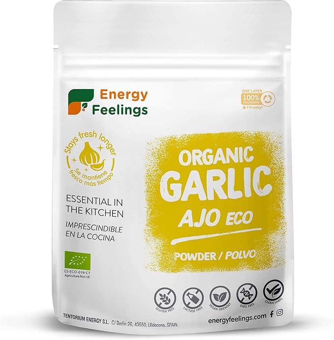 enerygy.jpg Energy Feelings Organic Garlic Powder 200g