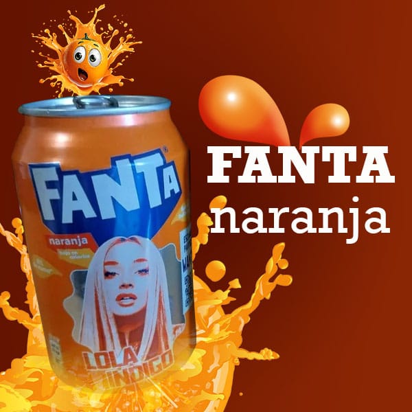 fanta-naranja-0.90.jpg Fanta Naranja 330ml | Sparkling Orange Soft Drink | Fruity & Refreshing Flavor - Image 1