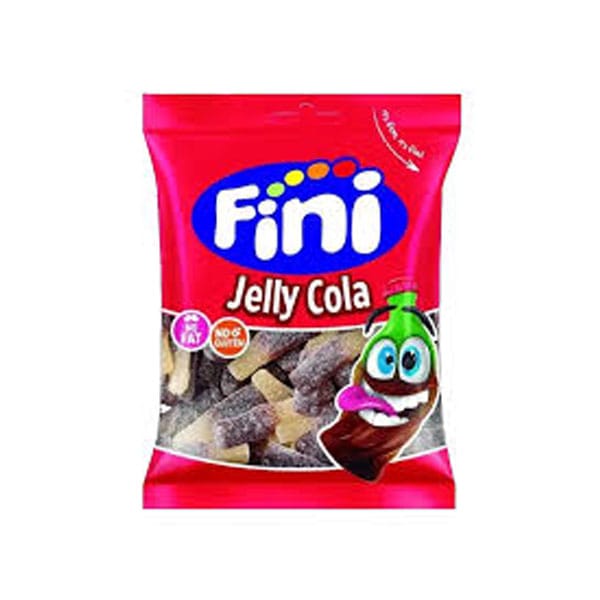 fini-jelly-cola-0.95.jpg Fini Jelly Cola 90g | Fruity Chewy Cola Candy | Fun Sweet Treat for Kids & Adu - Image 1