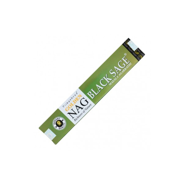 golden-Nag-salvia-incense.jpg Golden Nag Salvia Incense – Purifying Herbal Aroma for Meditation & Spiritual Cleansing - Image 1