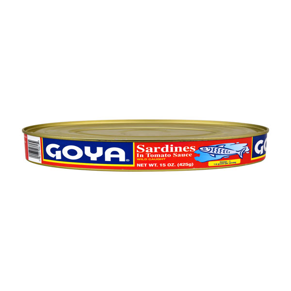 goya-Sardine-tomato-sauce.jpg Goya Sardine in Tomato Sauce | Ready-to-Eat Canned Fish | High Protein & Flavorful | Quick & Convenient Meal - Image 1