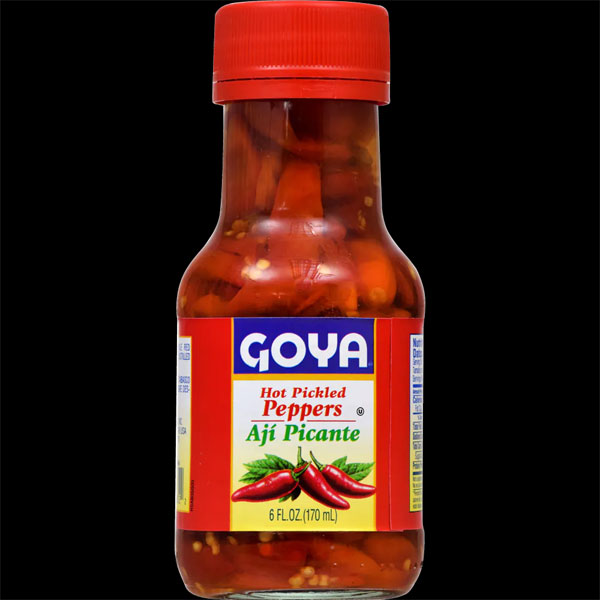 goya-hot-pickled-pepper.jpg Goya Hot Pickled Pepper | Spicy Pickled Chili Peppers | Authentic Latin Flavor | Ready-to-Use Condiment - Image 1