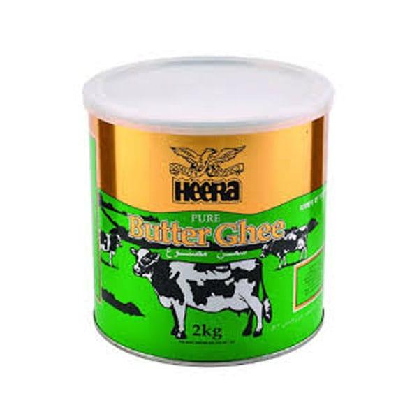 heera-pure-butter-ghee-2kg.jpg Heera Pure Butter Ghee 2kg | Premium Clarified Butter | Rich Aroma & Traditional Taste - Image 1