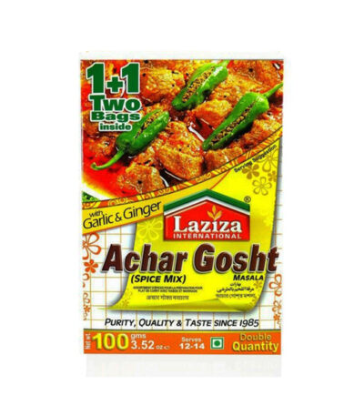 Laziza Achar Gosht Masala – Pickle-Spiced Meat Curry Mix