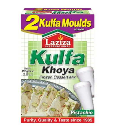 Laziza Kulfa Khoya Mix – Traditional Kulfi Dessert
