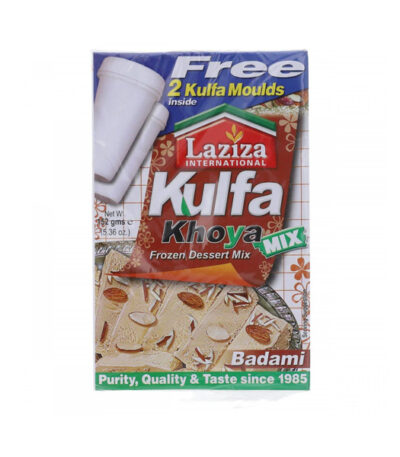 Laziza Kulfa Khoya Mix Badam – Almond Kulfi Mix