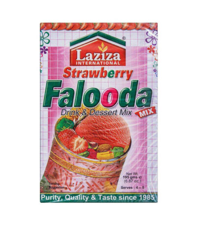 Laziza Strawberry Falooda Mix – Pakistani Dessert Drink