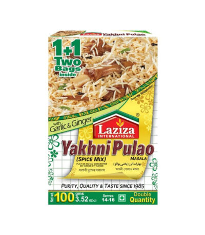 Laziza Yakhni Pulao Masala – Stock-Cooked Rice Spice Mix