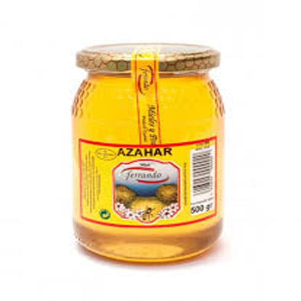 miel-ferrando-azahar.jpg Miel Ferrando Azahar 500g (Glass) | Orange Blossom Honey | Sweet & Floral - Image 1