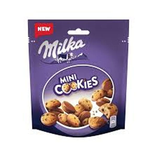 milka-choco-mini-cookies.jpg Milka Choco Mini Cookies 150g | Chocolate-Coated Mini Cookies | Sweet Snack Treat - Image 1
