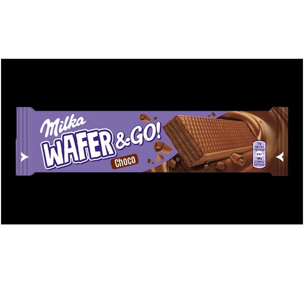 milka-wafer-and-go-1.00.jpg Milka Wafer and Go 31g | Creamy Chocolate & Wafer Snack | On-the-Go Treat - Image 1