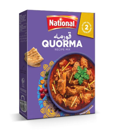 National Quorma Masala (korma) recipe mix pack