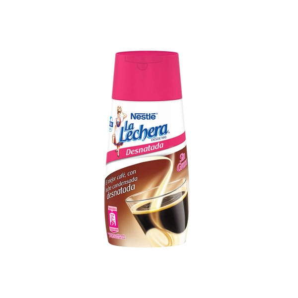 nestle-la-lechera-desnatada-4.95.jpg Nestlé La Lechera Desnatada | Skimmed Sweetened Condensed Milk | Creamy & Low-Fat Dessert Ingredient - Image 1