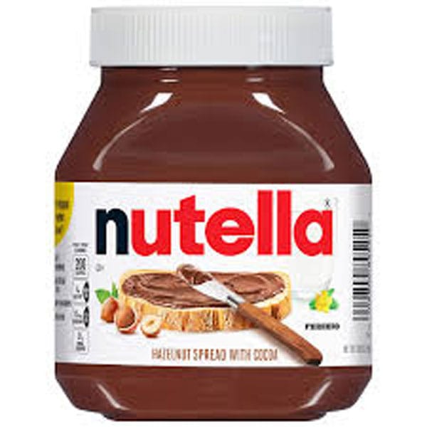 nutella.jpg Nutella 1kg (Glass) | Hazelnut Cocoa Spread | Creamy Chocolate Delight for Breakfast & Desserts - Image 1