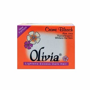 olivia-creme-bleach.jpg Olivia Creme Bleach 17ml | Gentle Face & Body Bleach | Brightening & Smooth Skin - Image 1