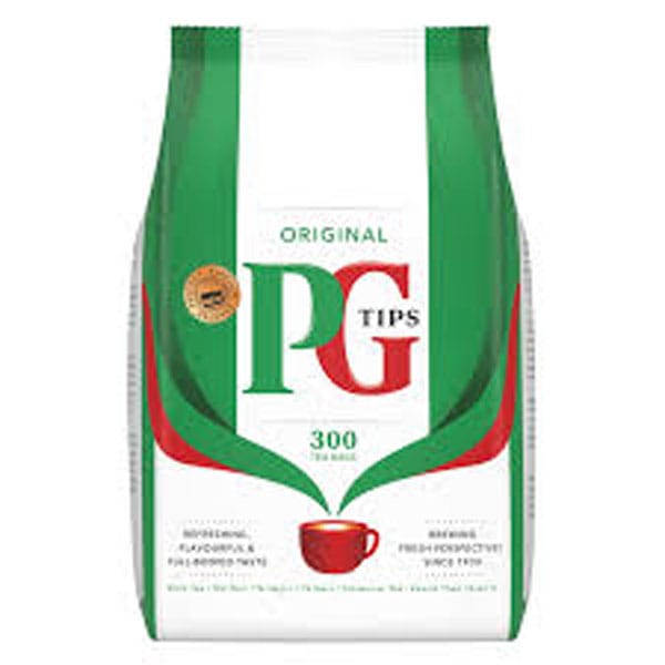 orignal-pg-tips-300-tea-bags.jpg Original PG Tips 300 Tea Bags 1.5kg | Premium Black Tea | Rich Aroma & Bold Flavor - Image 1