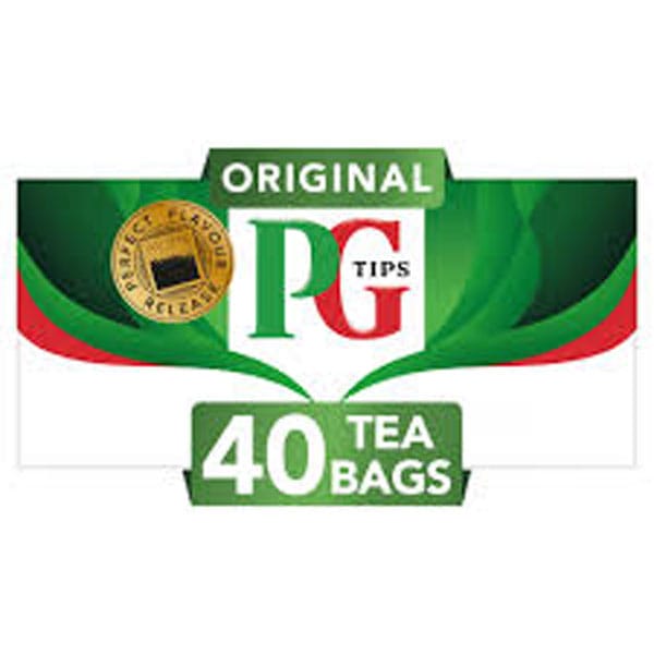 orignal-pg-tips-40-tea-bags.jpg Original PG Tips 40 Tea Bags 116g | Premium Black Tea | Rich Aroma & Bold Flavor - Image 1