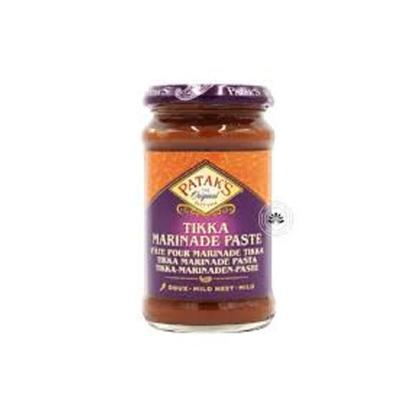 pataks-tikka-marinade-paste.jpg Patak’s Tikka Marinade Paste | Authentic Indian BBQ & Curry Marinade | 283g Jar - Image 1