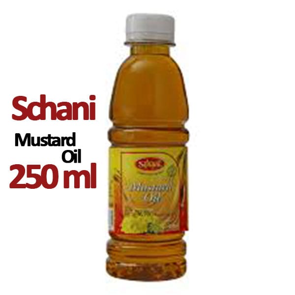 schani-mustard-oil-250-ml-1.95.jpg Schani Mustard Oil 250ml | Pure Cooking Oil | Traditional Indian/Pakistani Flavor - Image 1