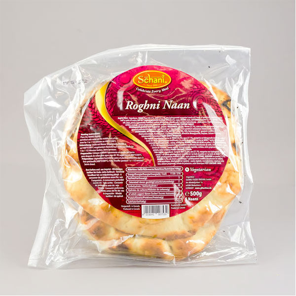 schani-roghni-naan.jpg Schani Roghni Naan | Soft & Buttery Indian Flatbread | 400g Pack - Image 1
