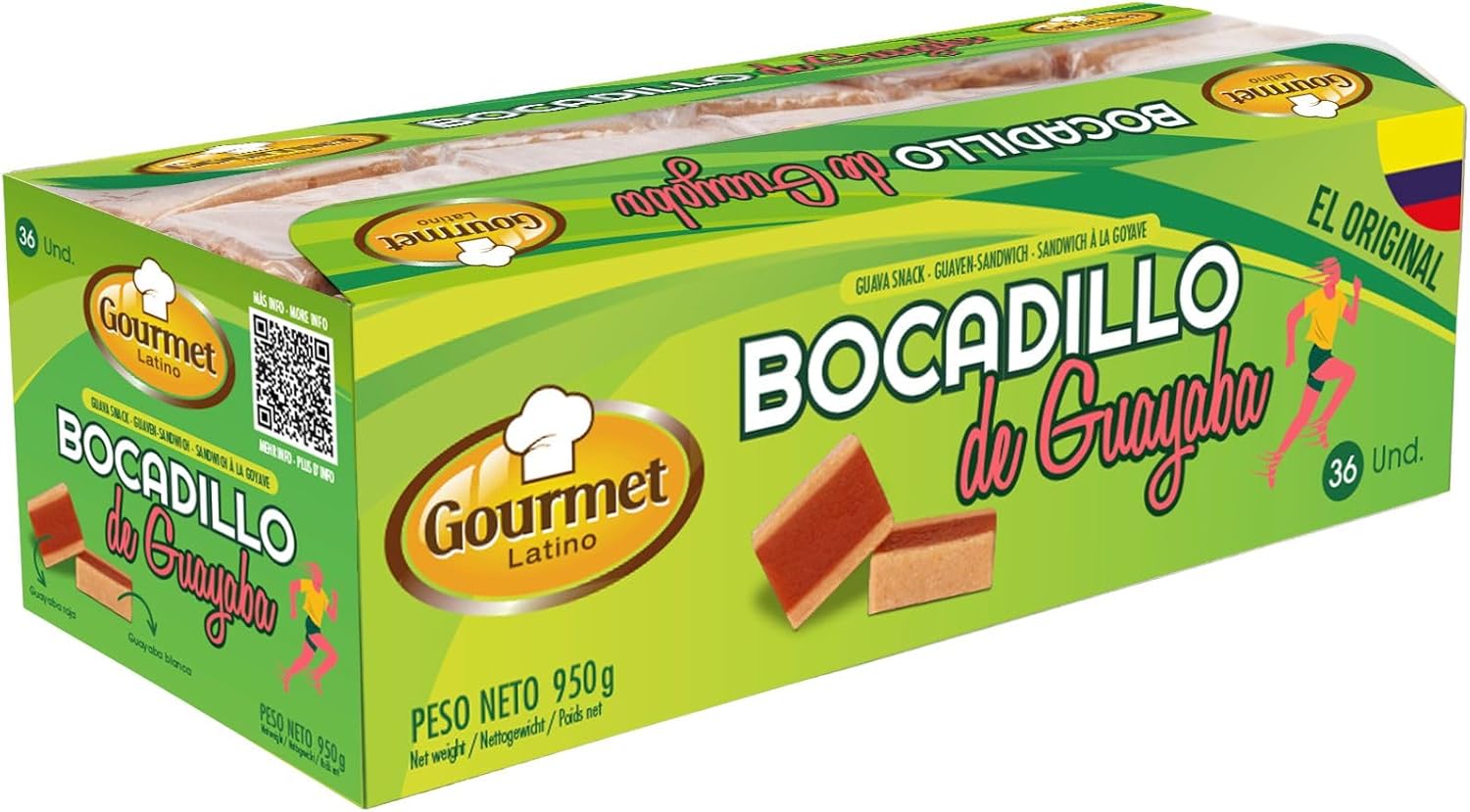 snaks.jpg GL Gourmet Latino Guava Snacks – Pack of 36 (950g)